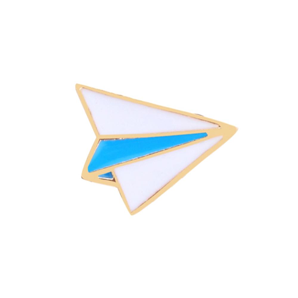 

Funny Childhood Memory Enamel Pins Cartoon Airplane Paper Boat Brooch Bag Cloth Lapel Badge Aircraft Ticket Kids Friends Jewelry
