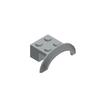 50pcs  Mudguard 98282 4x2 1/2x1 Building Blocks Kit Arch Rounded Vehicle Bricks Particle Puzzle Idea Toys Children Kid Gifts