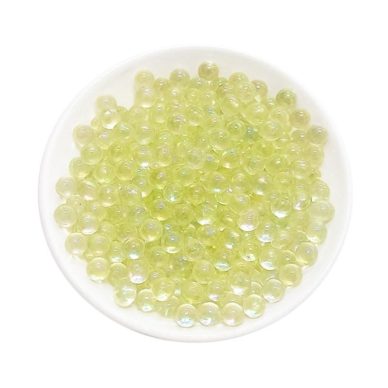 Clear Flat Glass Marble For Vase Aquarium Pebbles Vase Fillers Beads Loose Glass Rounds for Table Styling, Jar Arrangements and Craft Projects,