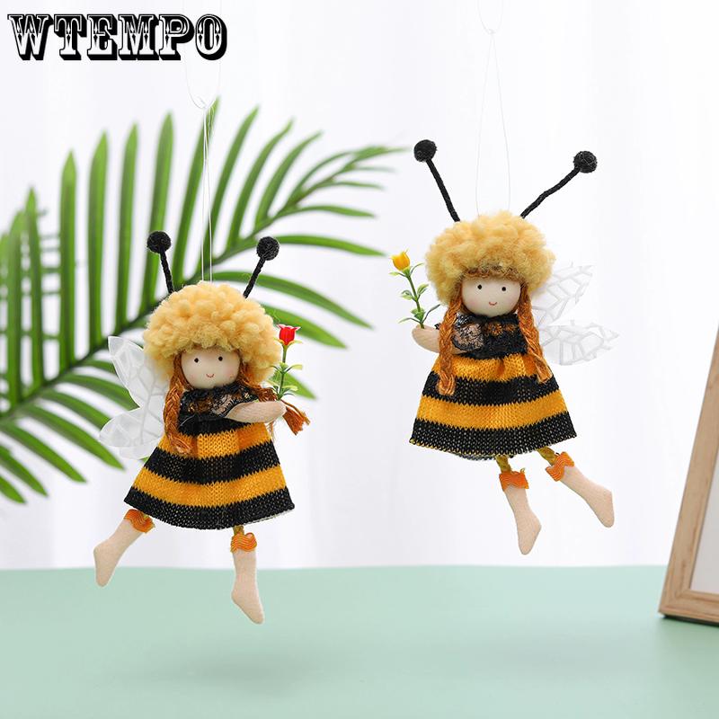 WTEMPO 2PCS Festival Decorations Bee Design Hanging Ornaments Pendents for Spring and Summer Theme Parties Home Event Accessories Special Gifts