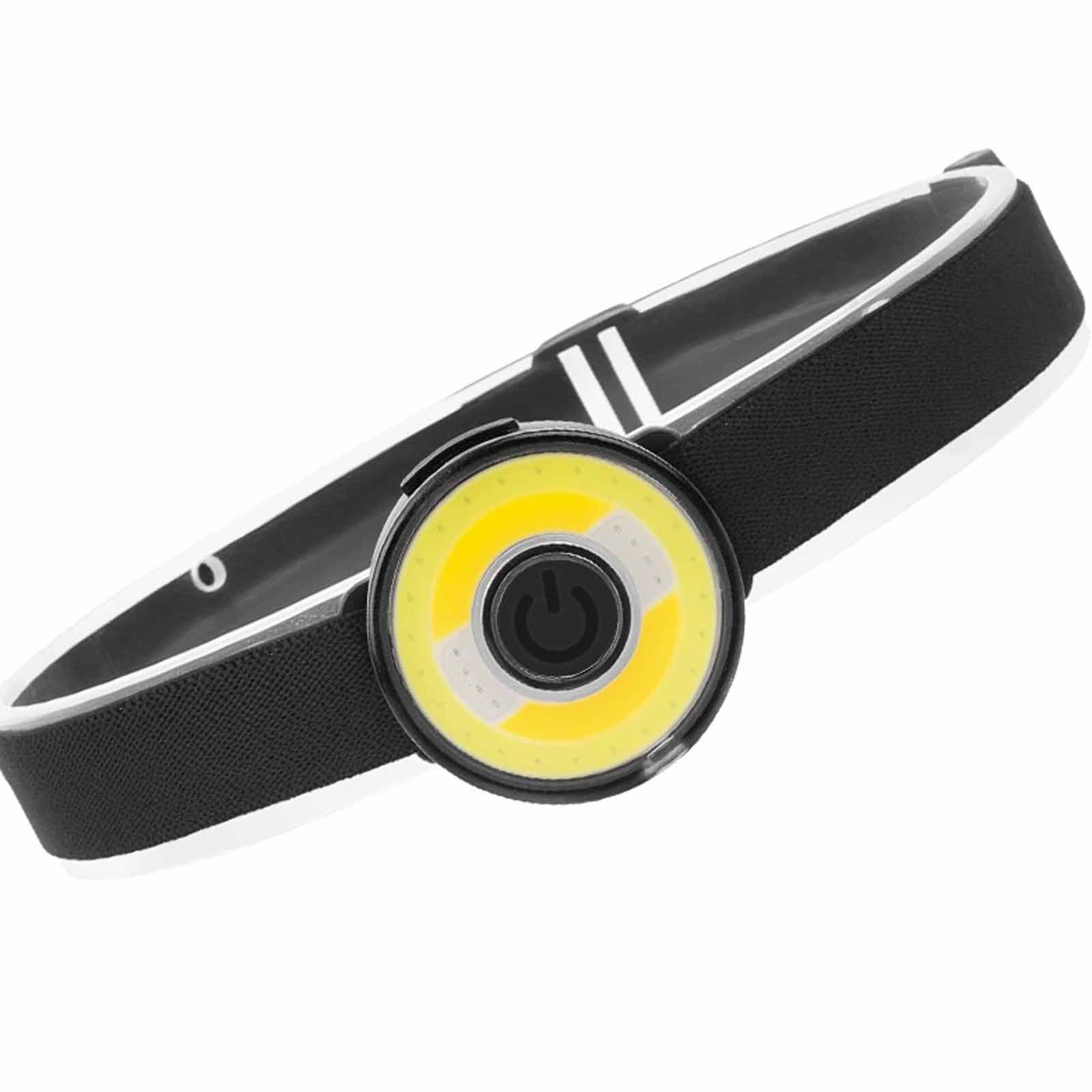 

Magnetic Small Headlamp - Red Blue Light Portable Headlamp - USB Charging Running Lamp for Outdoor Sports One Size