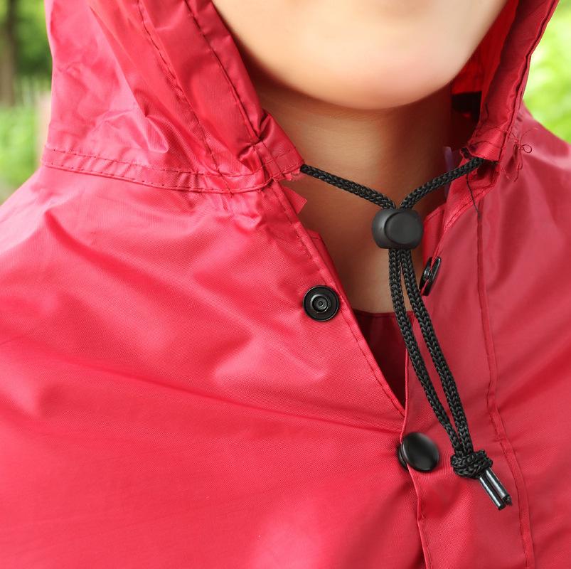 PVC Breathable Thickened Electric Vehicle Raincoat Outdoor Hiking Poncho Bicycle Battery Car Cycling Raincoat Wholesale