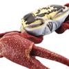 Hand Painted Mini Crab Figurines Model Realistic Detailed Action Figures for Children Kids