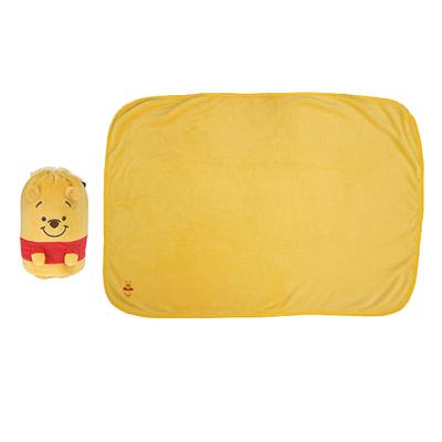Marushin Maskot Sťahovacia Prikrývka Disney Macko Pu H70 x Š100cm Prikrývka Roztomilá Nadýchaná Štýlová Tovar do chladného počasia 2245029600 Pu/Nadýchaná Pribl.
