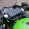 SP Connect Moto Stem Mount Pro smartphone mount for compatible with suitable for supersport High-rigidity motorcycles, clip-on handlebars, bikes.