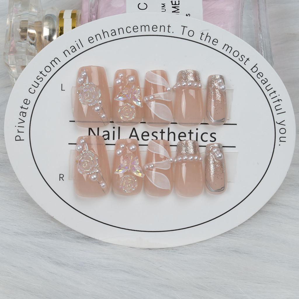 Art Womens Nail Wearable Nail Products Detachable Fashionable Wearresistant