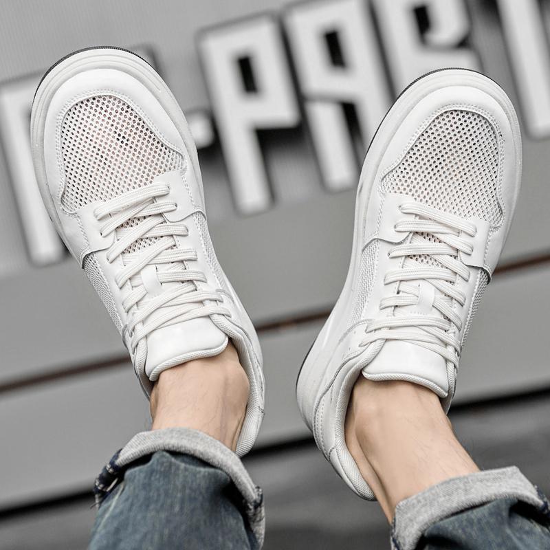 Trampki Męskie Podwyższające Wkładki 6cm Mężczyzna Rekreacja Moda Duże Rozmiary 38-45