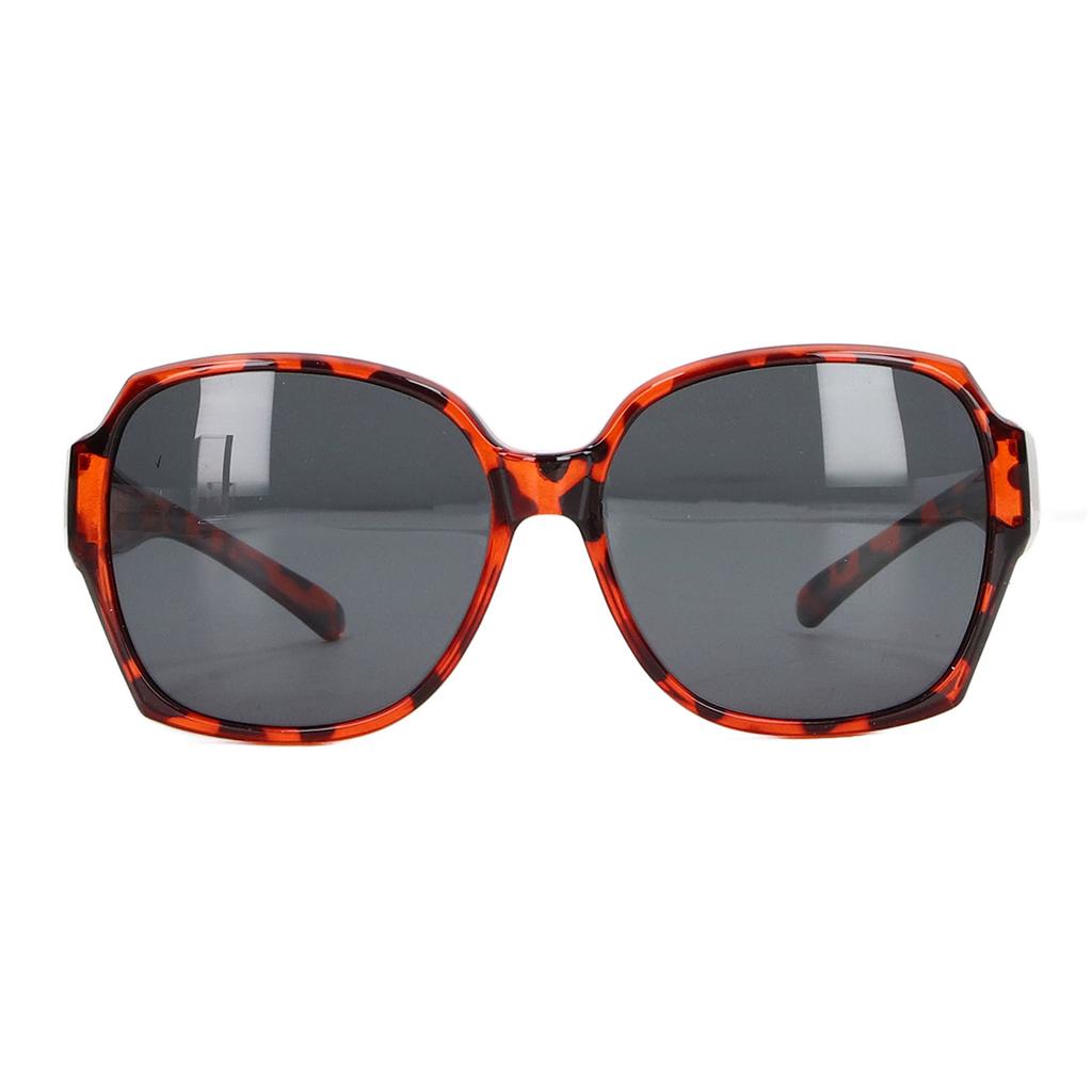 UV Protection Glasses Amber Anti Slip Lightweight Frame Polarized Sunglasses for Myopic Crowd