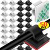 Self-adhesive Cable Clips Wire Cord Management Cable Holder Fixer Organizer Clamp For Home Office Car Wire Manager Wall Stickers