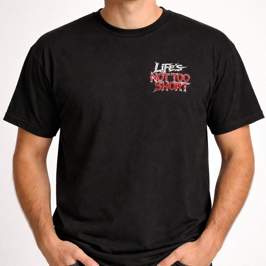 Vintage 90s Extreme Sports Graphic Tee Life s Not Too Short Unisex S-3XL XXXL