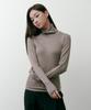 Solteuaenchokollis Tensiwool Basic Turtleneck T-Shirt Dark Beige 4W2245302