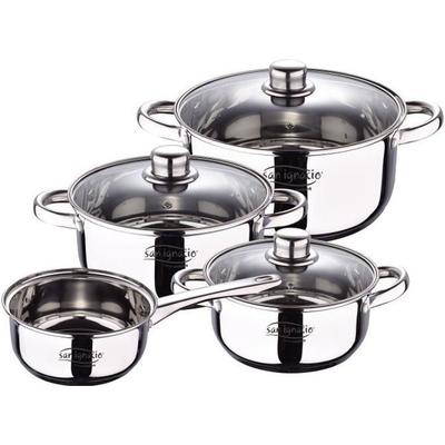 Cookware - SAN IGNACIO - Cassel - 7 Pieces - Stainless Steel - Induction Compatible