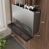 Knife Rack Kitchen Stainless Steel Multi-Functional Wall-Mounted No-Drill Knife Holder