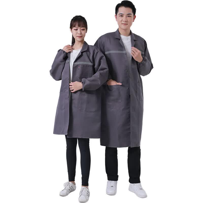 Moufou Reflective Work Smock Large (175-185cm)
