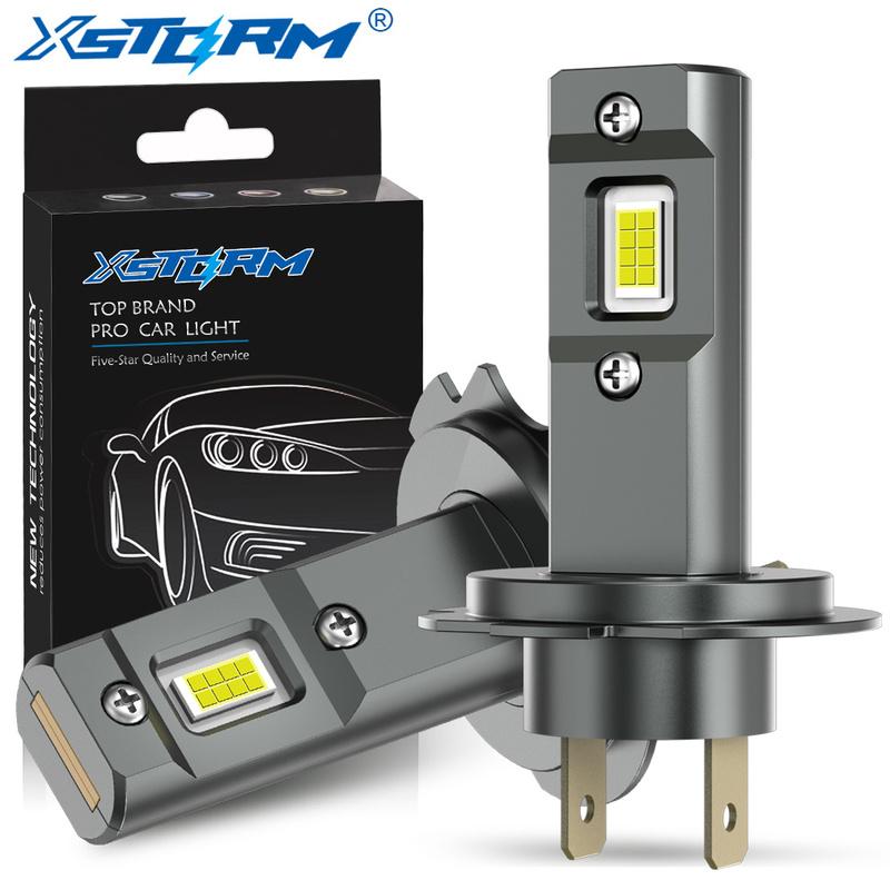 

XSTORM H7 LED Bulb Headlight Kit Mini Fanless 50W 20000LM 6000K CSP for Car Headlamp 12V White Auto Fog Lamps H7 Led Automobile H7