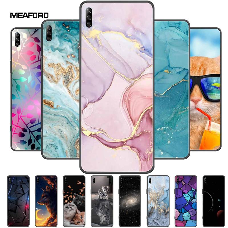 For Sony Xperia L3 L4 L1 Cases Xperia L4 Marble Soft TPU Silicone Phone Cover for Sony Xperia L1 Cases Fundas Bumper Shell Coque