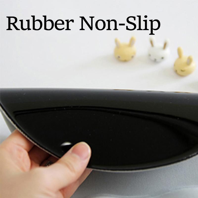 Ergonomic Silicone Mouse Pad Soft And Supportive Non-Slip Rubber Base Simple Desk Pad Wrist Support Keyboard Pad For PC/Desktop