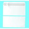 Enveloppe DL Blanche 110x220 - MAJUSCULE - 80g - Bande Siliconnée