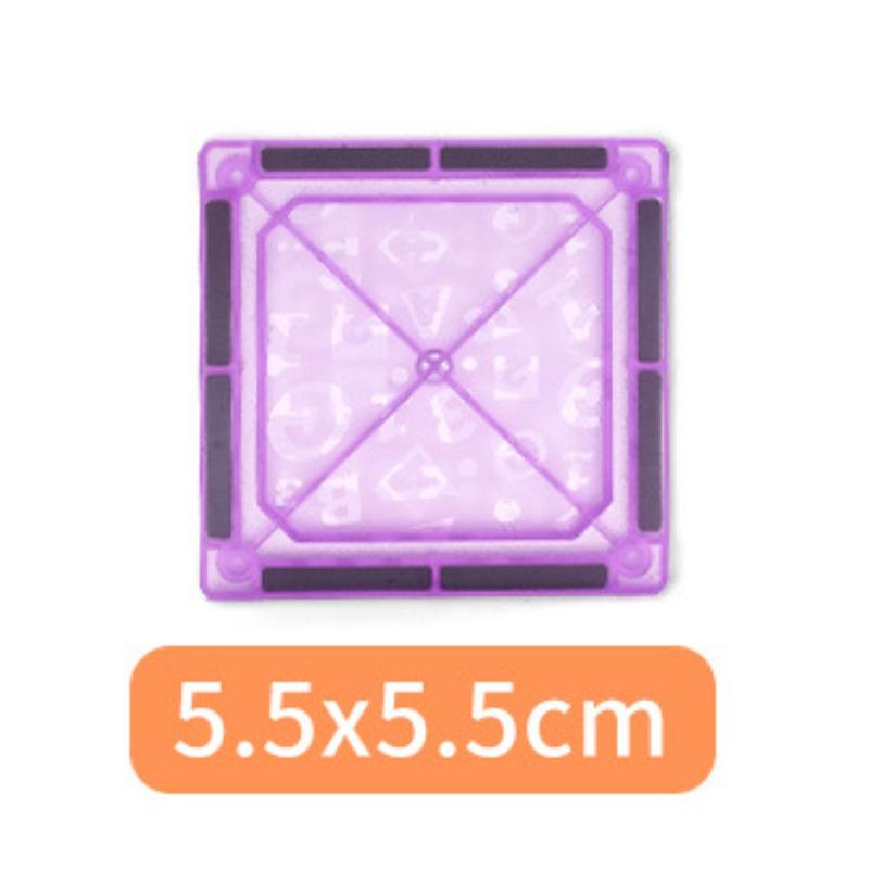 Large Color Window Magnetic Sheet Loose Magnetic Building Block Supplement Bag Magnetic Children'S Educational Toys Magnetic Attraction