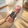 780ML 3D Cartoon Katze Aufdruck Langlebige Wasserflasche PVC-Frei, Auslaufsicher, Mattes Finish, Mit Trageschlaufe, Perfekt für den Urlaub