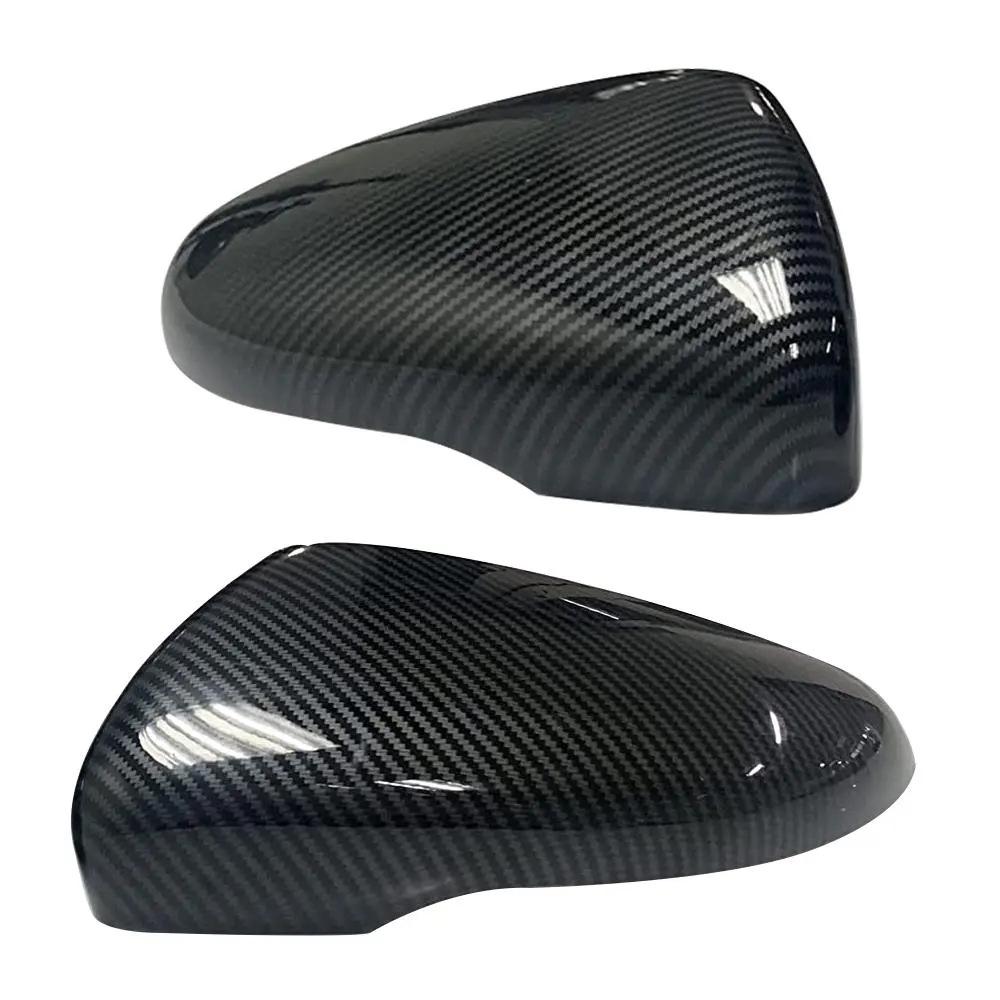Copertura Nera Lucida per Clacson per Modifica Alloggiamento Specchietto Retrovisore VW Golf 6 2009-2012