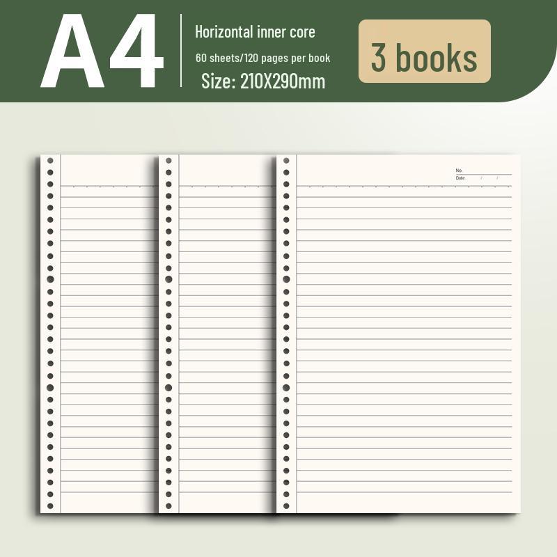 Morandi Colors Detachable Coil Notebook - B5, A4, A5 - Student-Friendly, High-Quality Loose-Leaf Design