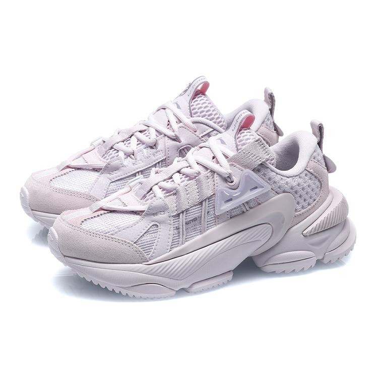 Li Ning Nebula M1 Textile, Synthetic Leather Cushioning Slip Resistant Abrasion Resistant Breathable Low top AGCQ244-2