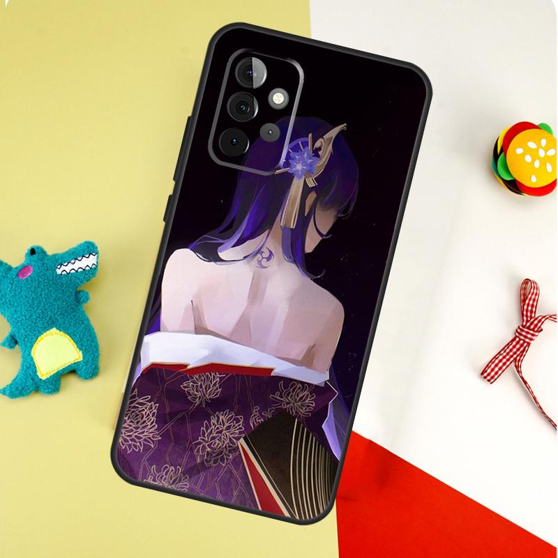 Baal Genshin Impact Game For Samsung Galaxy A54 A34 A14 A55 A35 A15 A53 A33 A13 A05 A06 A16 A22 A32 A52 Phone Case