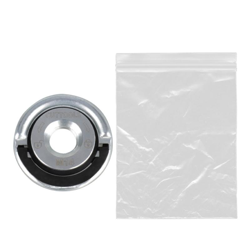 Universal Lightweight M14 Carbon Steel Quick Locking Nut For Angled Grinder Flange Portable Easy Tool Less Installation