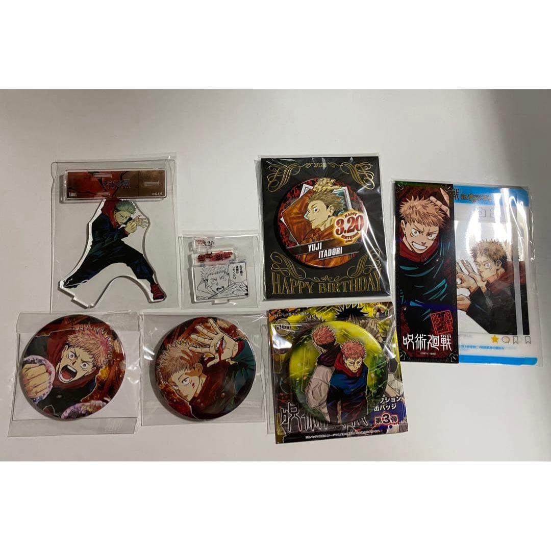 Jujutsu Kaisen Yuji Kojo Original Acrylic Stand Can Badge