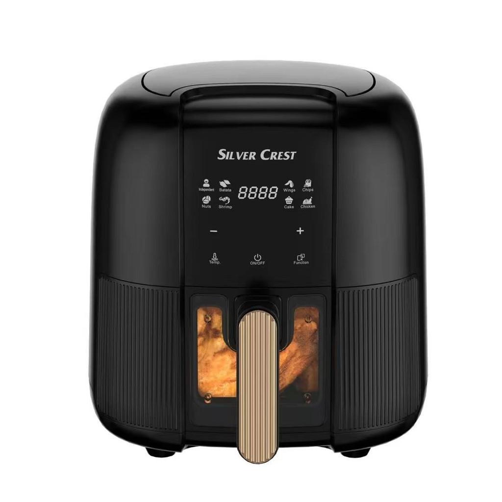 Koreansk Airfryer 110V Multifunktionel Elektrisk Frituregryde, Stor Kapacitet Pommes Frites Maskine