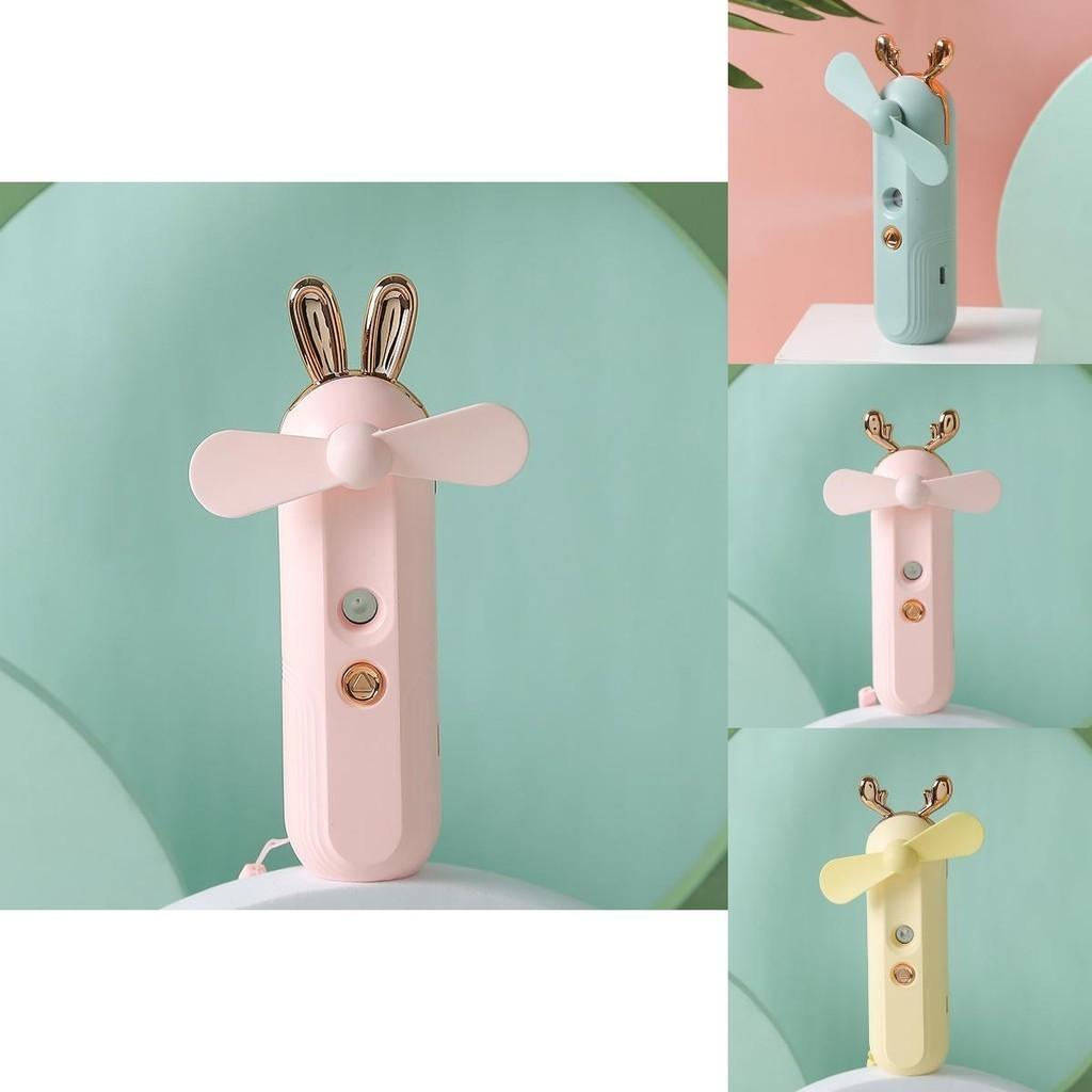 Cute Pet Automatic Spray Fan Mini Usb Humidifier Pocket Fan For Girls