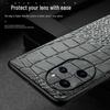 Luxury Genuine Leather Crocodile Pattern Case for Honor 70 Series