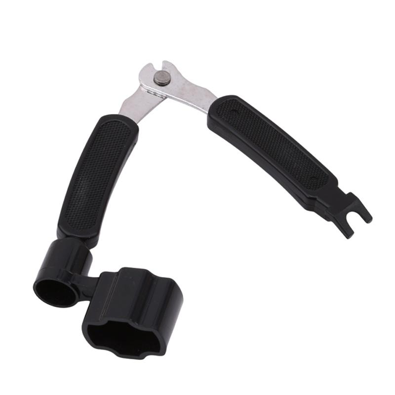 

1 шт., ручная намотка струн для гитары, ножничные струны, гвозди, гитара, укулеле, бас-аксессуары чёрный