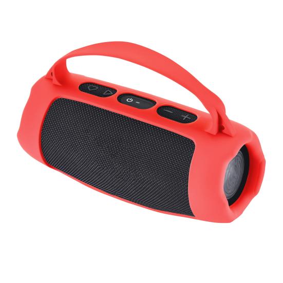 Silikonový kryt reproduktoru Nárazuvzdorné Jednoduchá instalace Cestovní pouzdro s ramenním popruhem pro JBL Charge 5