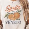 Retro Spritz Italia T-Shirt, Vintage Orange Citrus Tee, Veneto Summer Apparel