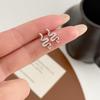 S925 Sterling Silver Snake Stud Earrings - Trendy, High-End, Versatile Accessory