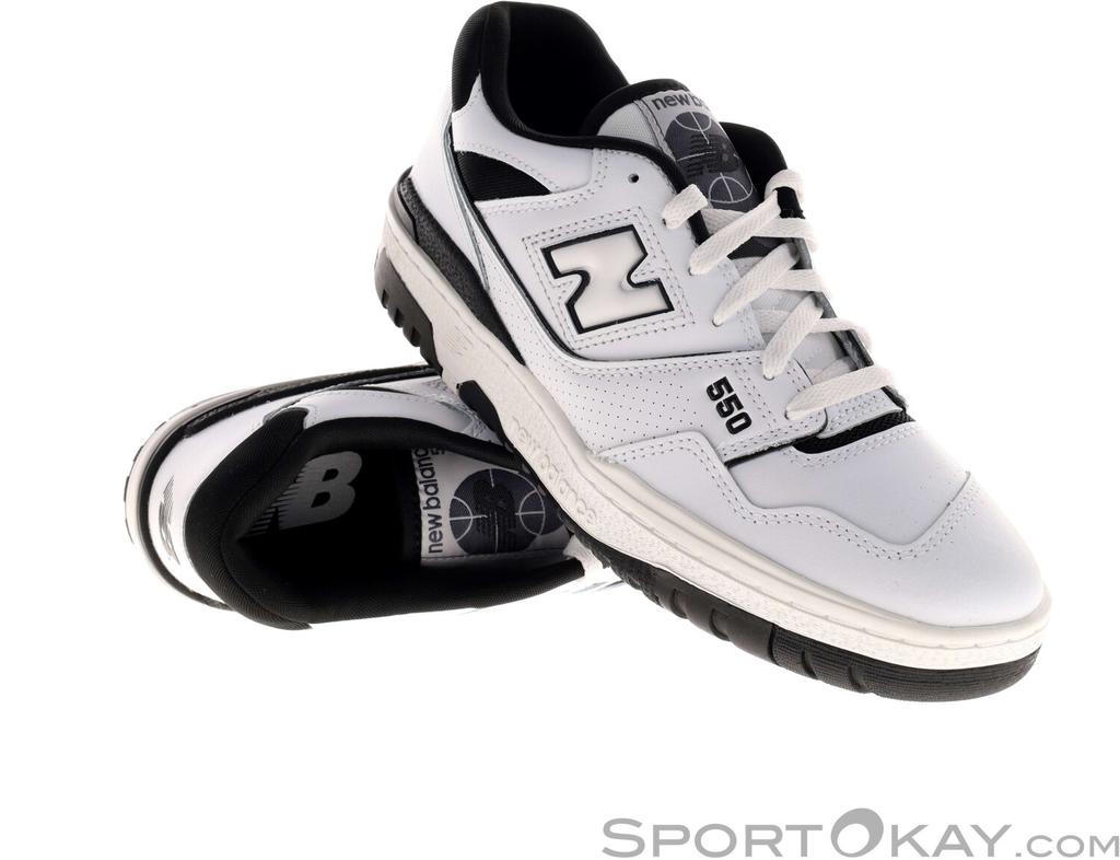 Кроссовки New Balance 550 BB550 white/black