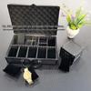 5-Slot Aluminum Watch Storage Box with Opaque Lid & Soft Pillows