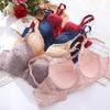 Ultra-Thin Lace Bra: Sexy, Large-Size, No Sponge, Gathered Fit