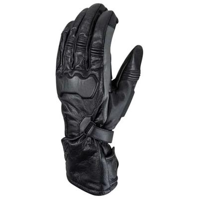 LS2 Leather Gloves Onyx