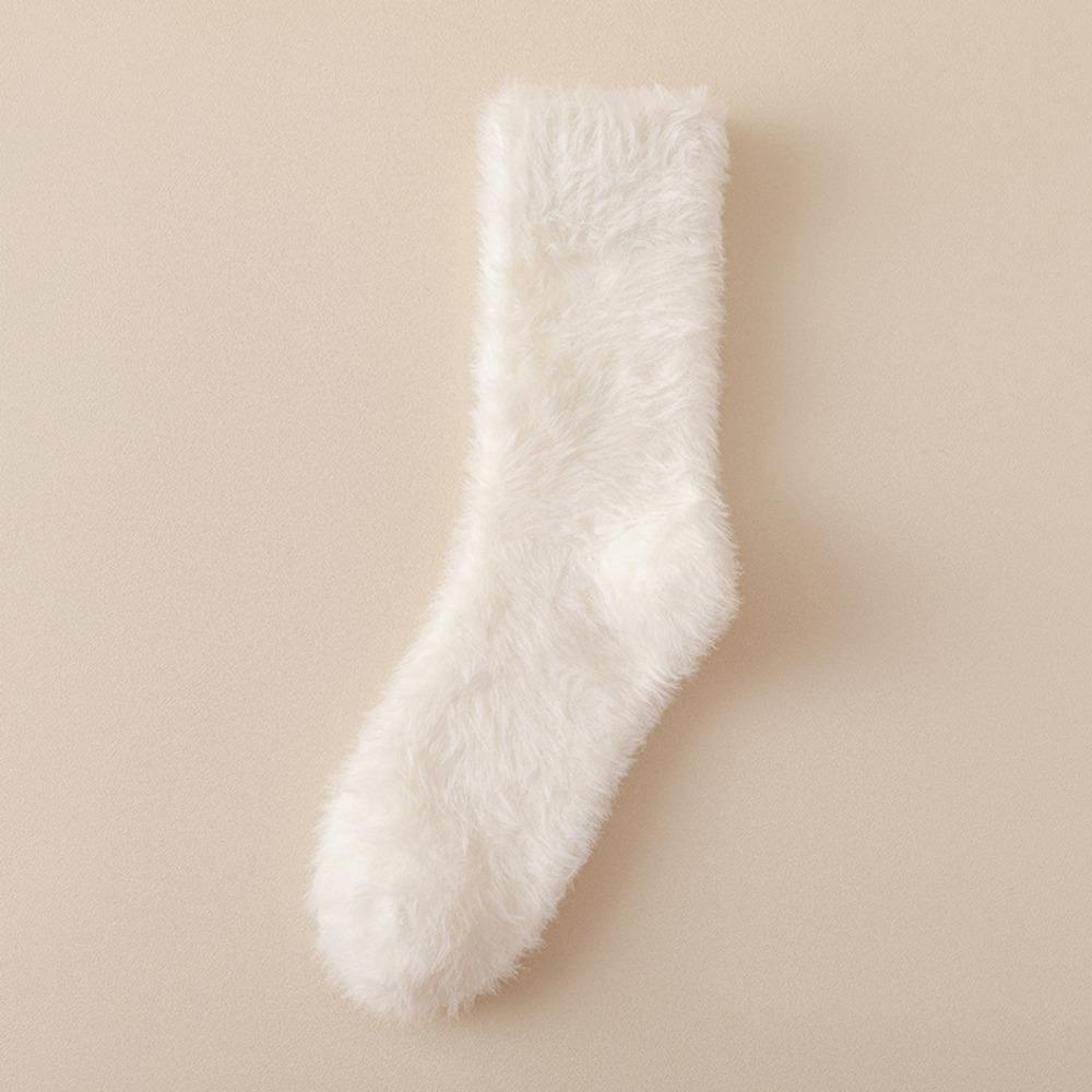 Thickened Fur Socks Keep Warm Short Tube Stockings Soft Winter Socks Winter