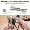 24-in-1 Magnetic Screwdriver Set, Multifunctional Hand Tool Kit with Detachable T-Handle Ratchet, DIY Home Maintenance Tool Box