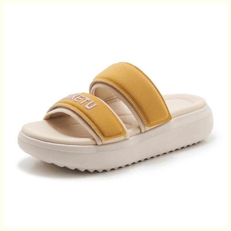 New 2025 Spring And Summer Casual Comfortable Sole Large Size Comfortable Simple Thick Sole Sandals Breathable And Versatile