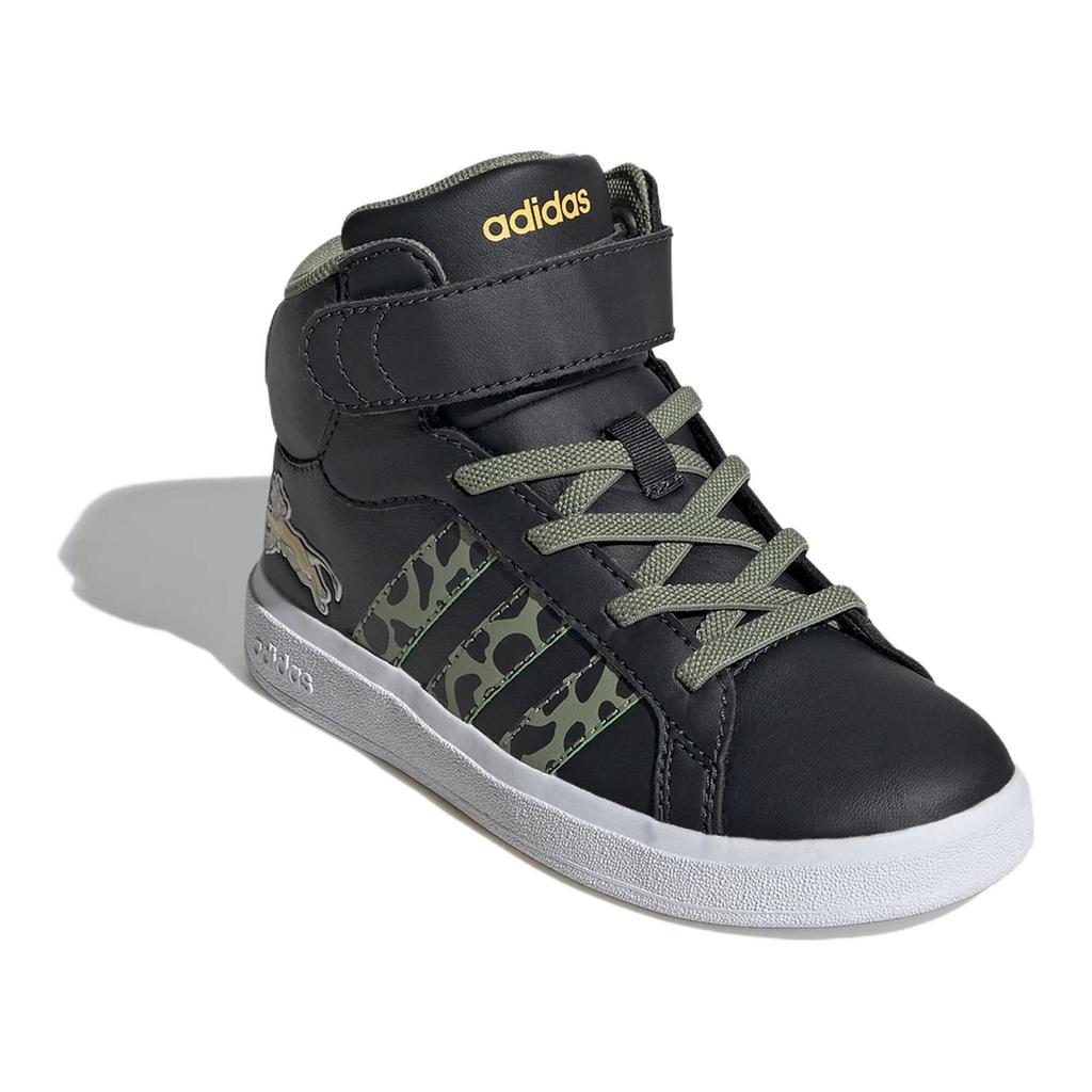 Adidas Disney Lion King Synthetic Leather Fabric Trendy Comfortable Non-Slip Wear-Resistant Mid-Top Kids Skate Shoes Kids Skate Shoes IF4094