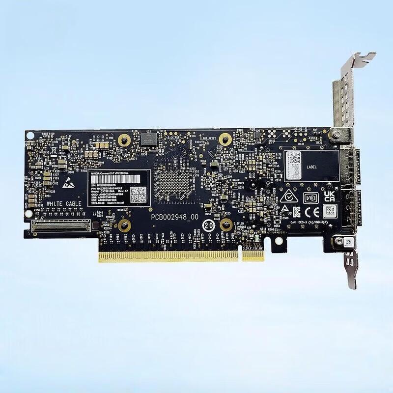 Mellanox MCX755106AS-HEAT 200G IB Dual Port Network Card (CN version)
