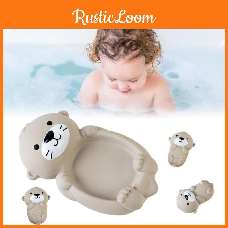 Toy Bath Floating Otter Bathtub Doll Children Bathroom Recreation Kids Gifts