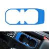 Car Front Drink Cup Holder Decoration Cover Sticker Fit For Jeep Wrangler JL / Gladiator JT 2018 - 2021