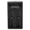 Battery Charger 2 Bay LCD Display Multiple Guard USB Charging Smart Battery Charger for 3.7V