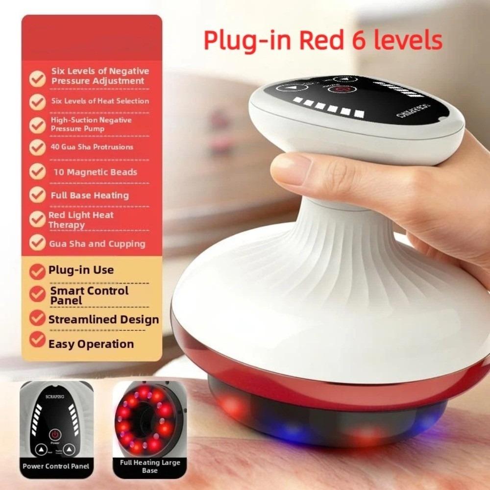 Universal Electric Massage Meridian Brush Body Dredging Abdominal and Back Massager  Relaxation Use